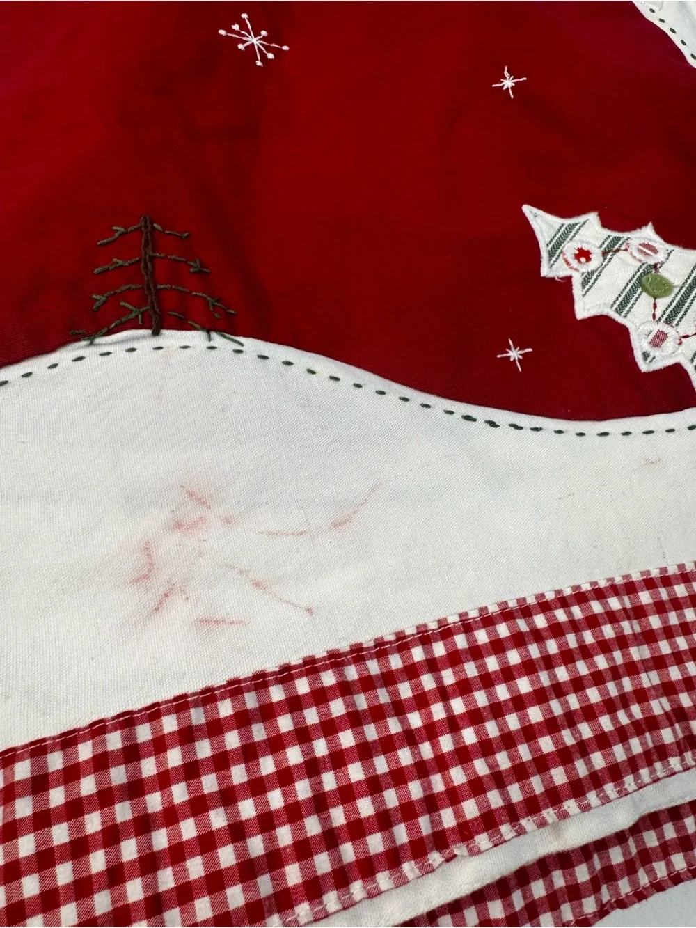 Pottery Barn Kids Christmas Tree Tablecloth